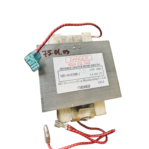 Трансформатор для СВЧ MIDEA, Rolsen, Zanussi, Supra, Vitek, Elenberg и т.д. - MD-801EMR-1 17470000000895
