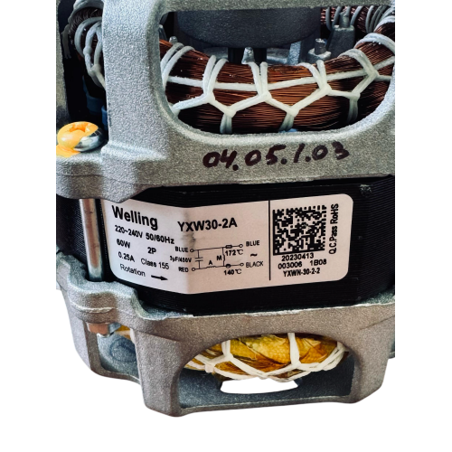 Циркуляционная помпа настольной посудомоечной машины Hansa, MIDEA, CANDY и т.д. WELLING YXW30-2A 60W 17476000007462