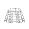 Корзина для посудомоечной машины MIDEA, Weissgauff, Maunfeld, Teka, DEXP, Бирюса и т.д. 12976000001463