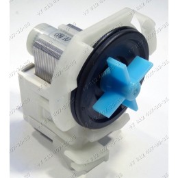 Сливная помпа для посудомоечной машины Whirlpool, ADP4400WH, ADP4403WH, ADP4501WH, Bauknecht, Fagor на защелках