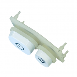 Клавиша включения посудомоечной машины Hotpoint-Ariston LD44EU - C00114074