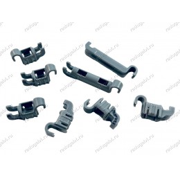 Набор креплений нижней корзины посудомоечной машины Bosch, Siemens 00611472