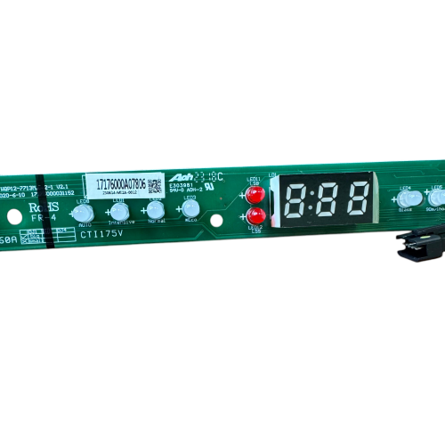 Плата индикации с дисплеем посудомоечной машины Midea MID60S710 - 17176000A07806