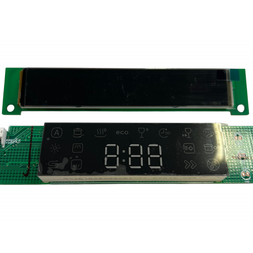 Плата индикации + ДОП. ДИСПЛЕЙ посудомоечной машины TOSHIBA DW-14F2(BS)-RU, DW-14F2(W)-RU, DW-14F2(S)-RU 17176000028326