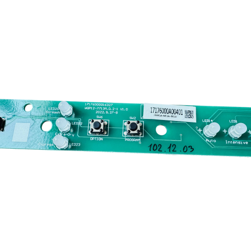 Плата индикации с дисплеем посудомоечной машины Midea MID60S700 - 17176000A00401