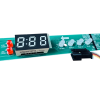 Плата индикации с дисплеем посудомоечной машины Midea MID60S700 - 17176000A00401