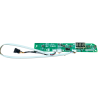 Плата индикации с дисплеем посудомоечной машины TOSHIBA DW-06T1(W)-RU 17176000022722