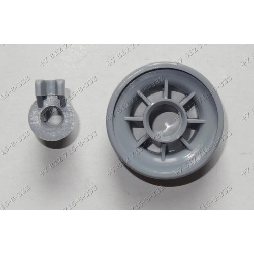 Ролики нижней корзины посудомоечной машины Bosch SE54M566EU/36 SGS4702/17 SRV4663/10