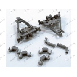 Фиксатор тарелок (комплект) нижней корзины для ПММ Bosch Siemens S44E55N0EU/82, SGV45M83EU/28