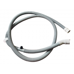 Сливной шланг посудомоечной машины AEG, Electrolux 2,1 метра, г-образный, с отверстием под маленький шланг 140011410051