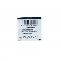 Уплотнитель нижний посудомоечной машины Indesit, Ariston - 540 мм - C00290247 - ОРИГИНАЛ