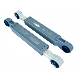 Амортизаторы для стиральной машины Bosch, Siemens - комплект из 2 штук 00673541 90N, общая длина 185/270 мм 