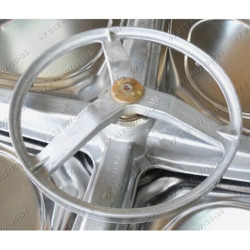 Бак в сборе для cтиральной машины Ariston AVD109EX, AVL109R, AB108XEU, W104TXTK, WA6XIT, WIL102XR