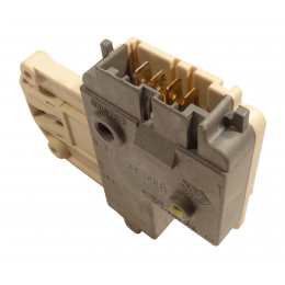 Блокировка люка для стиральной машины Electrolux, Zanussi, AEG - 12403491/1 - BITRON Type BP P/5-R - 4 контакта 