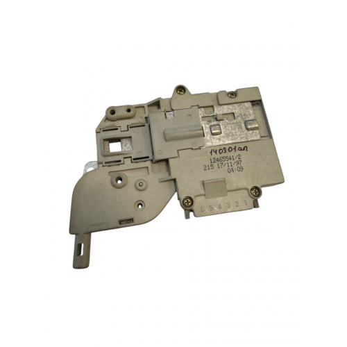 Блокировка люка для стиральной машины Electrolux, Zanussi, AEG - 12465541/2 - BITRON Type BP P/5 - 4 контакта 