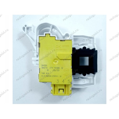 УБЛ стиральной машины Indesit, Ariston - устройство блокировки люка - C00254755 (C00285597) Rold DK series DK001 96673