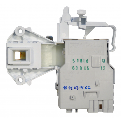 Блокировка люка стиральной машины Bosch, NEFF, SMEG, Whirlpool 814490985 (00627557, 00628074) - ROLD DFF51