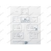 Заглушка порошкоприемника стиральной машины Bosch Siemens 00633025