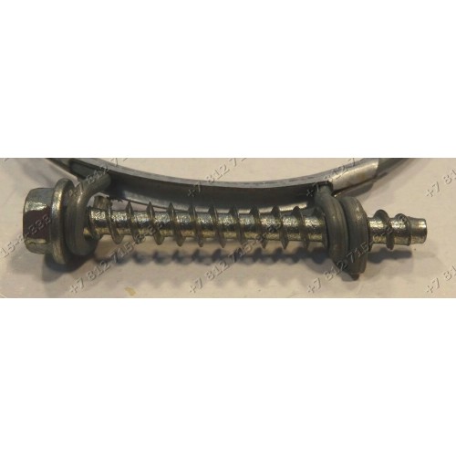 Хомут патрубка слива большой стиральной машины Electrolux EWT825 913208321-02 Candy Aqua1000DF-07S Holiday 104F