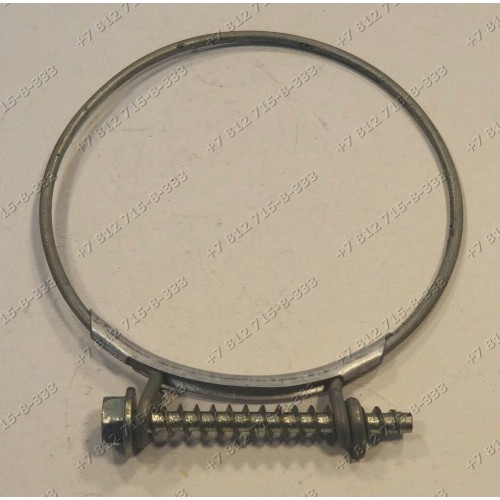 Хомут патрубка слива большой стиральной машины Electrolux EWT825 913208321-02 Candy Aqua1000DF-07S Holiday 104F