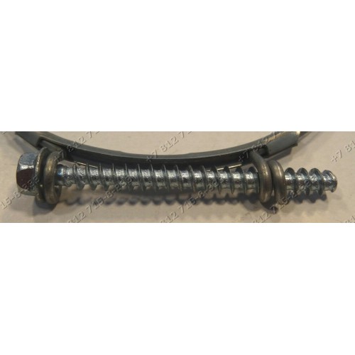 Хомут патрубка слива большой стиральной машины Bosch Zanussi FLS876C Bosch WAS20443OE/07