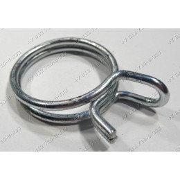 Хомут патрубка слива маленький стиральной машины Whirlpool AWG223, Vestel WMO1041LCD, Hansa AWN510DR (1140103)