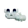 Клапан электромагнитный двойной для стиральной машины Ariston, Indesit, Whirlpool C00110333 EDL90/88-L - ОРИГИНАЛ