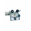 Клапан электромагнитный двойной для стиральной машины Ariston, Indesit, Whirlpool C00110333 EDL90/88-L - ОРИГИНАЛ