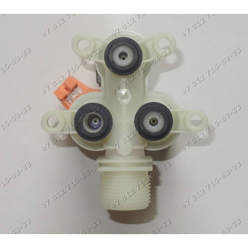 Тройной клапан для стиральной машины Electrolux EWF1086 EW1077F (914002718-00) EWF1286 914003211-00