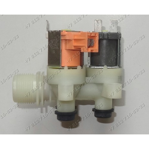 Тройной клапан для стиральной машины Electrolux EWF1086 EW1077F (914002718-00) EWF1286 914003211-00