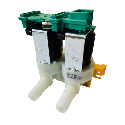 Клапан для стиральной машины Bosch Siemens - 2*180 с расходомером 8001118038 - 10010823