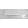 Суппорт клавиш стиральной машины Indesit EWUC4105CIS, E2SB1160BBUA, IWB6085CIS, IWC7105BEU
