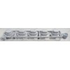 Блок клавиш стиральной машины Indesit EWUC4105CIS, E2SC1160WUA, EWE81484WDE, IWC5125FR