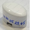 Белая клавиша панели стиральной машины Indesit W84TXEXBG WS105TXEX (80233560130)