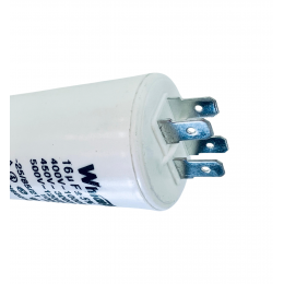 Конденсатор 16uF 450V для стиральной машины - универсальный - Whicepart 16uF