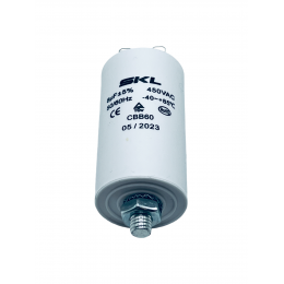 Конденсатор 8uF 450V для стиральной машины - универсальный - SKL CAP514UN