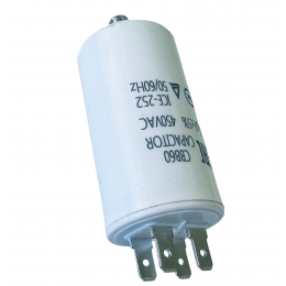 Конденсатор 10uF 450V для стиральной машины - универсальный - CBB60 CAPACITOR