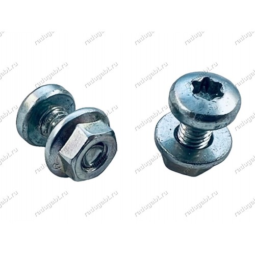 Крепеж петли люка для стиральной машины Candy Aqua 1D1035, AQUA 1D1035-07, AQUA1D1035-07 31005678