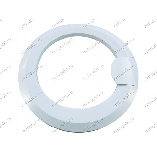 Внешний обод люка стиральной машины MIDEA MFGLW80B/W, WMB6121, WMB8141 12138100010732