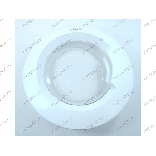 Люк в сборе для стиральной машины Indesit BWSA510511, BWSA51052WEU, BWSA61053WIT