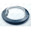 Люк в сборе для стиральной машины Ariston WMSD601BCIS, WMSD8215BCIS, WMSF6051BUA глубина люка 115 мм