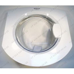 Люк в сборе для стиральной машины Ariston CAWD1297RU, CAWD129EU, CAWD129EU/E