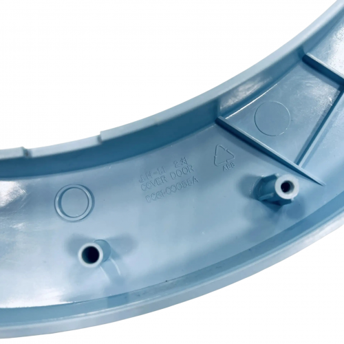 Внешний обод люка стиральной машины Samsung P6091, F1013J, S1003J, P803J и т.д. DC61-00055A голубой