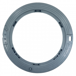 Внутренний обод люка стиральной машины Beko WBF6004XC, WB6110SE, WB6108SE и т.д. 2800550100 серый