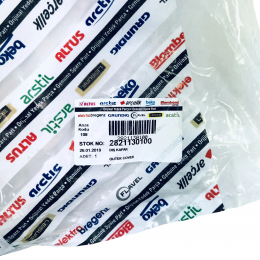 Внешний обод люка стиральной машины Beko WME56580, WME25080T, WMD24580T и т.д. 2821130100