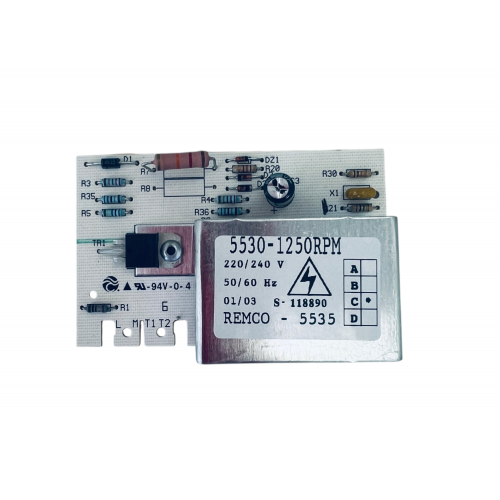 Электронный модуль стиральной машины Indesit, Ariston - REMCO-5535, 5530-1250RPM C00066456