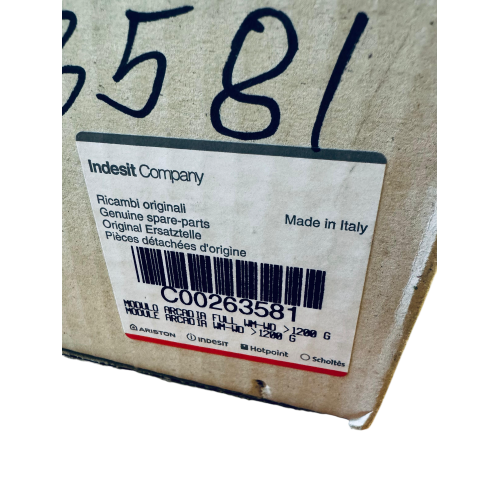 Электронный модуль стиральной машины Indesit - 21500968901 - C00263581