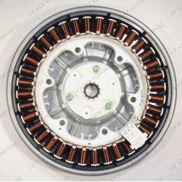 Ротор + статор электродвигателя (прямой привод) стиральной машины LG Direct Drive AJB73816009+AGF76558647 без таходатчика - ОРИГИНАЛ!
