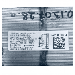 Мотор для стиральной машины Bosch, Siemens 9000831384, 1BA6755-OLI 00145456 ОРИГИНАЛ