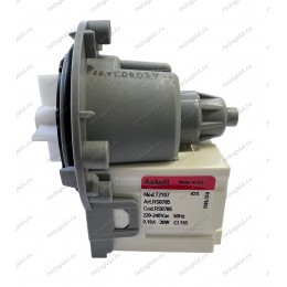 Помпа (насос) на саморезах для стиральной машины Askoll T2107 RS0785 30W Samsung, LG, Indesit, Ariston, Zanussi и т.д. - Алюм. ОБМОТКА
